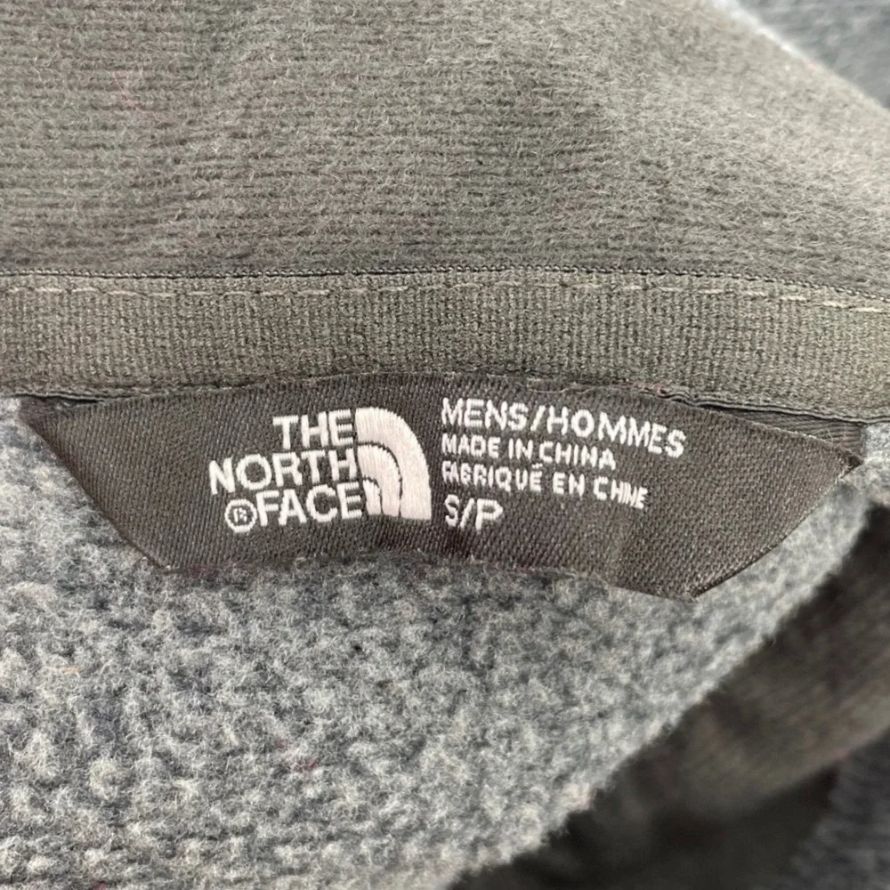The North Face Fleece Jacket Gordon Lyons Small Gray Good
